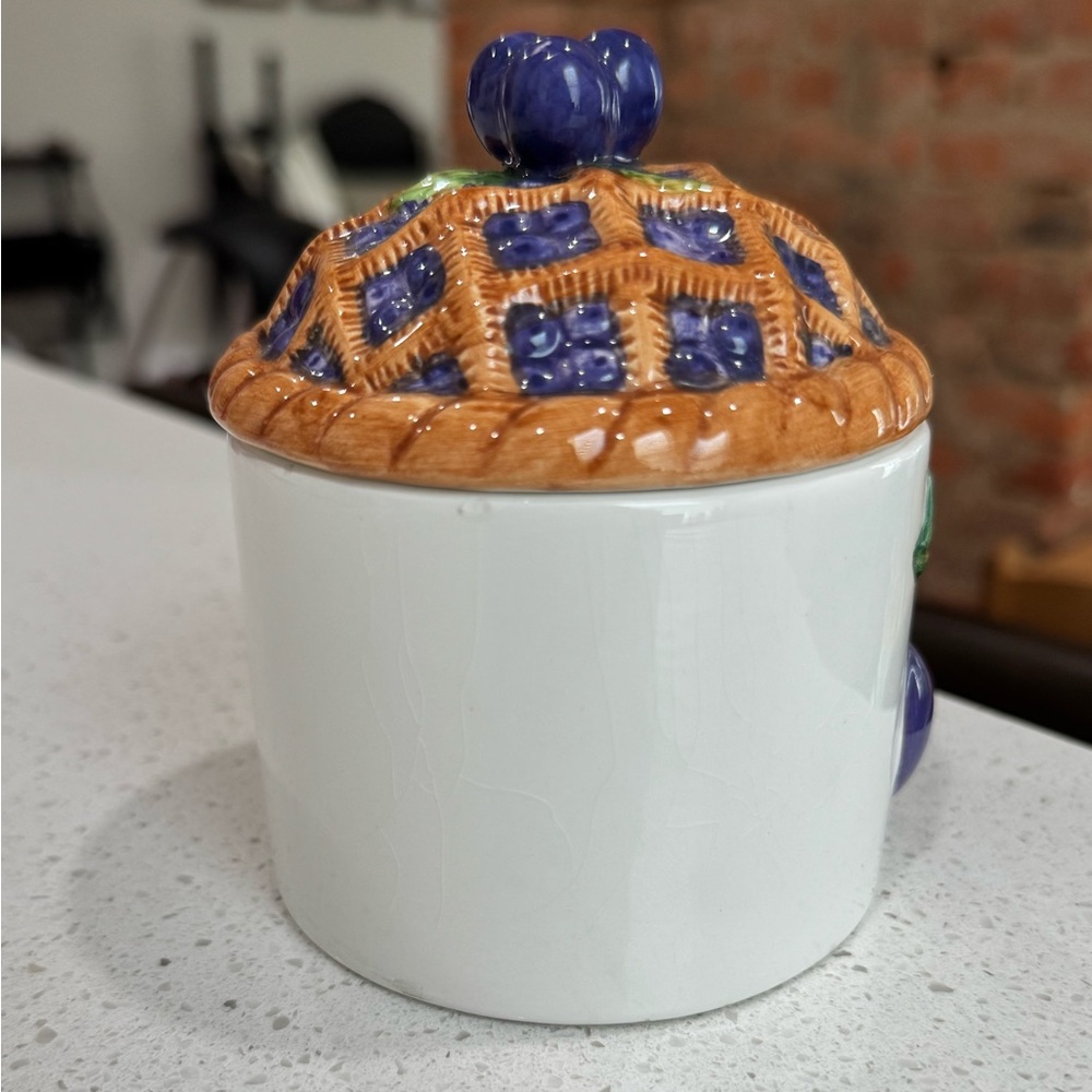 Vintage Blueberry Pie Jam Jar - Picture 4 of 8